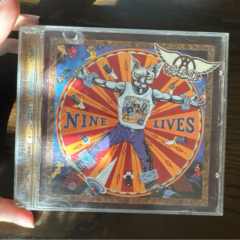 Nine Lives by Aerosmith (CD, 1997) CASE ONLY